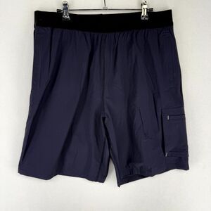 Will-V Mens Dark Blue Ahletic Shorts Size XXL